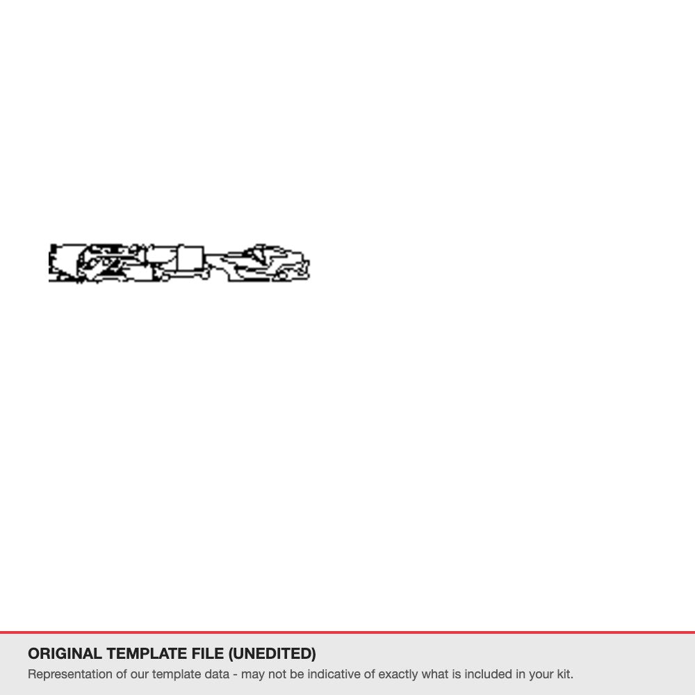 Porsche 911 GT3 Touring 2025+ original template file