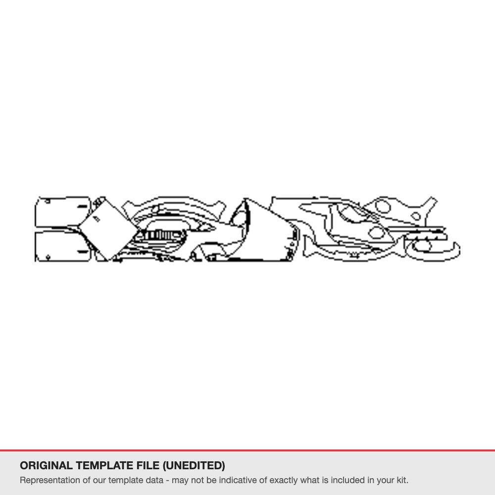 Porsche 911 Dakar 2023+ original template file