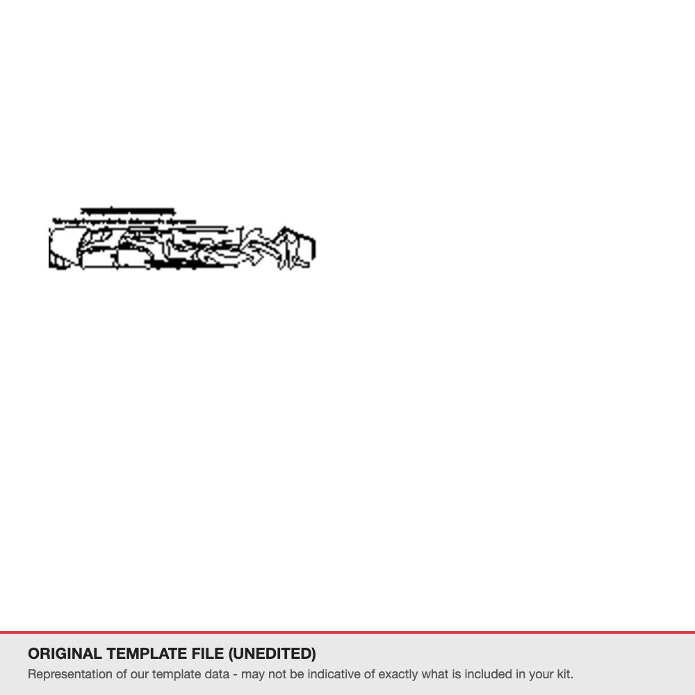 Porsche 911 Carrera 2015-2016 original template file