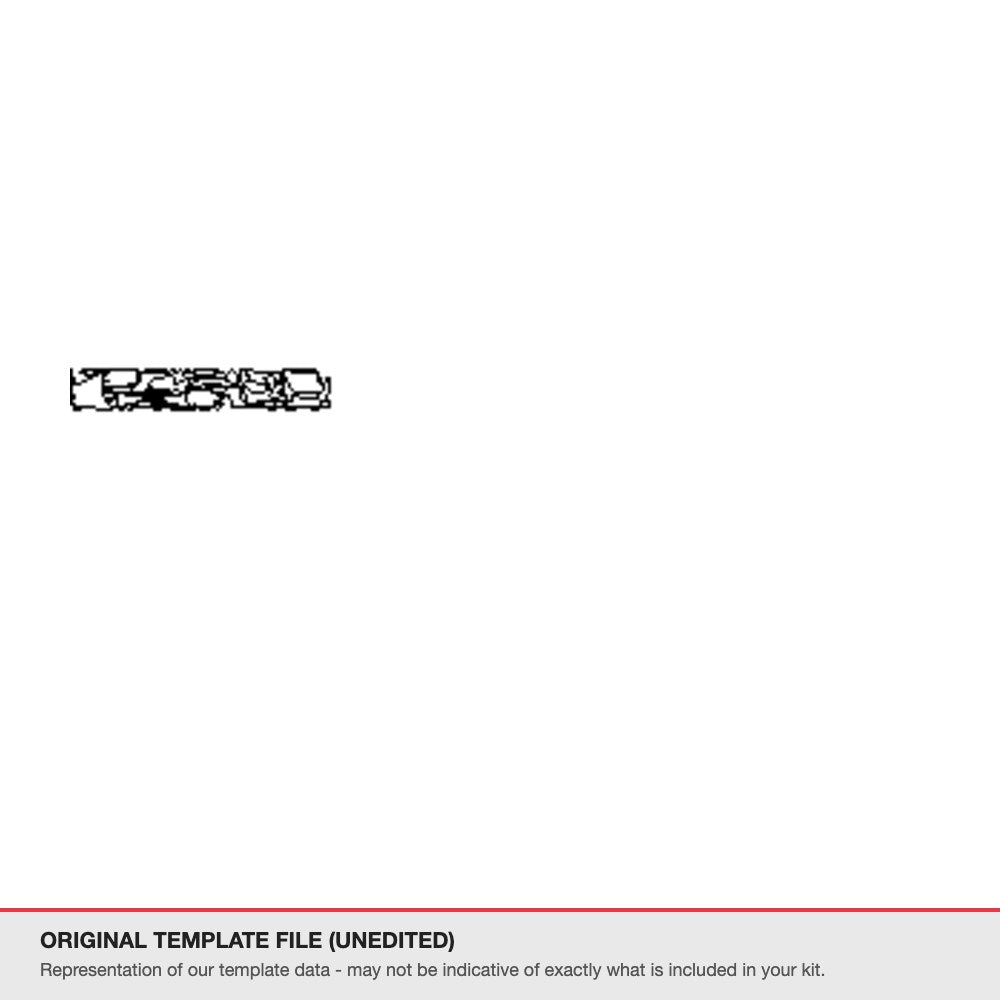 Porsche 911 Carrera 2025+ original template file (template 2)