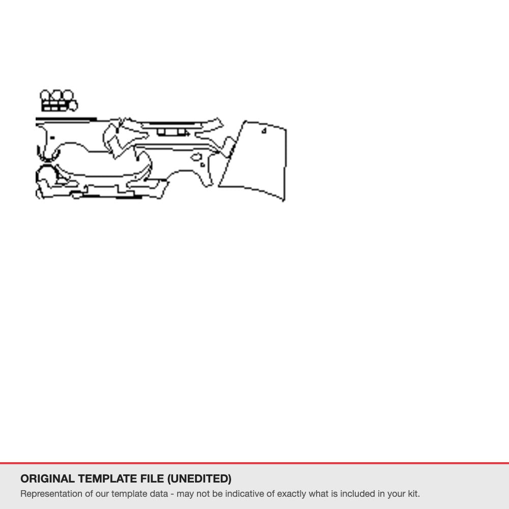 Porsche 911 Turbo 1989 original template file