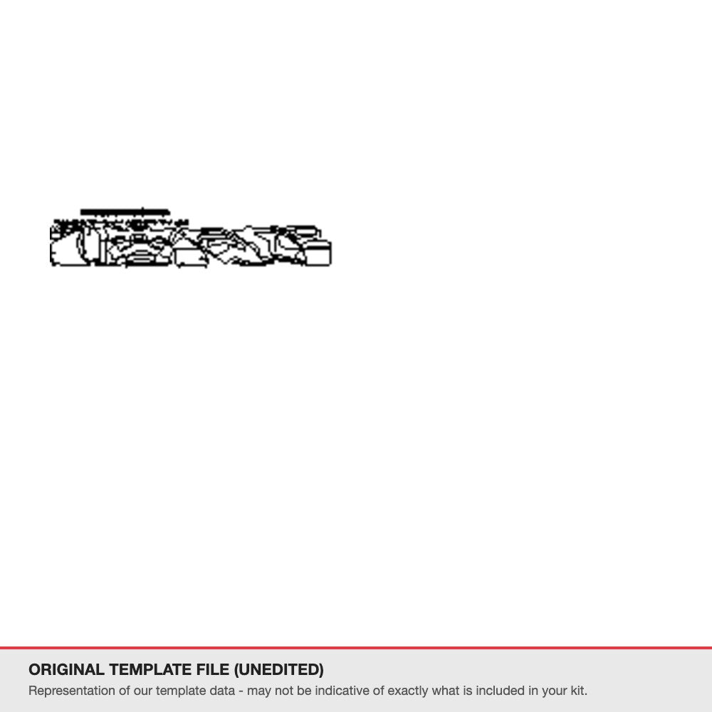 Porsche 911 Carrera 2017-2018 original template file