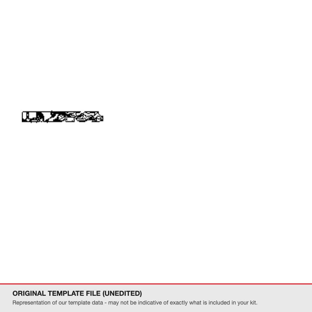 Porsche 911 Carrera 2025+ original template file (template 1)