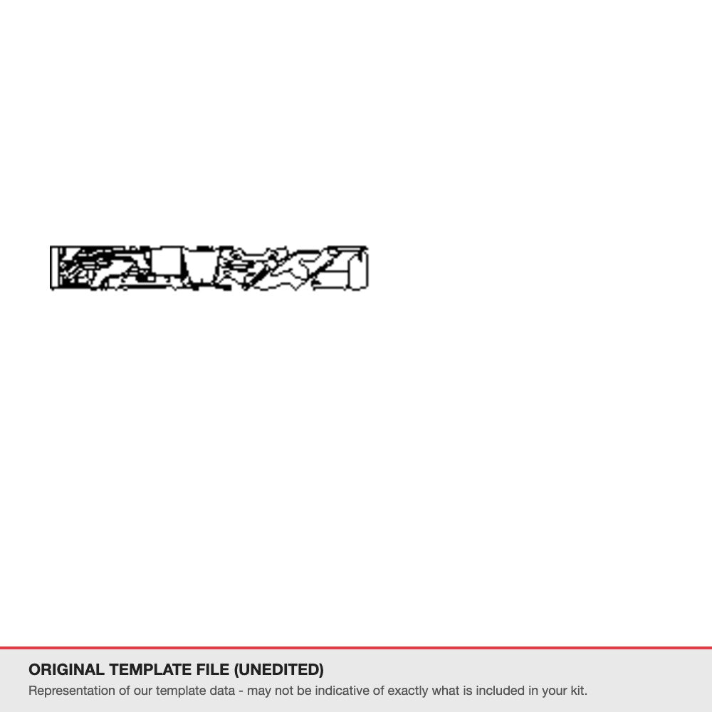 Porsche 911 GT3 RS 2009-2014 original template file