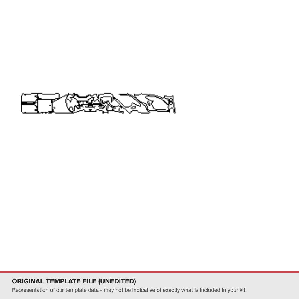 Porsche 911 GT3 RS 2015-2017 original template file
