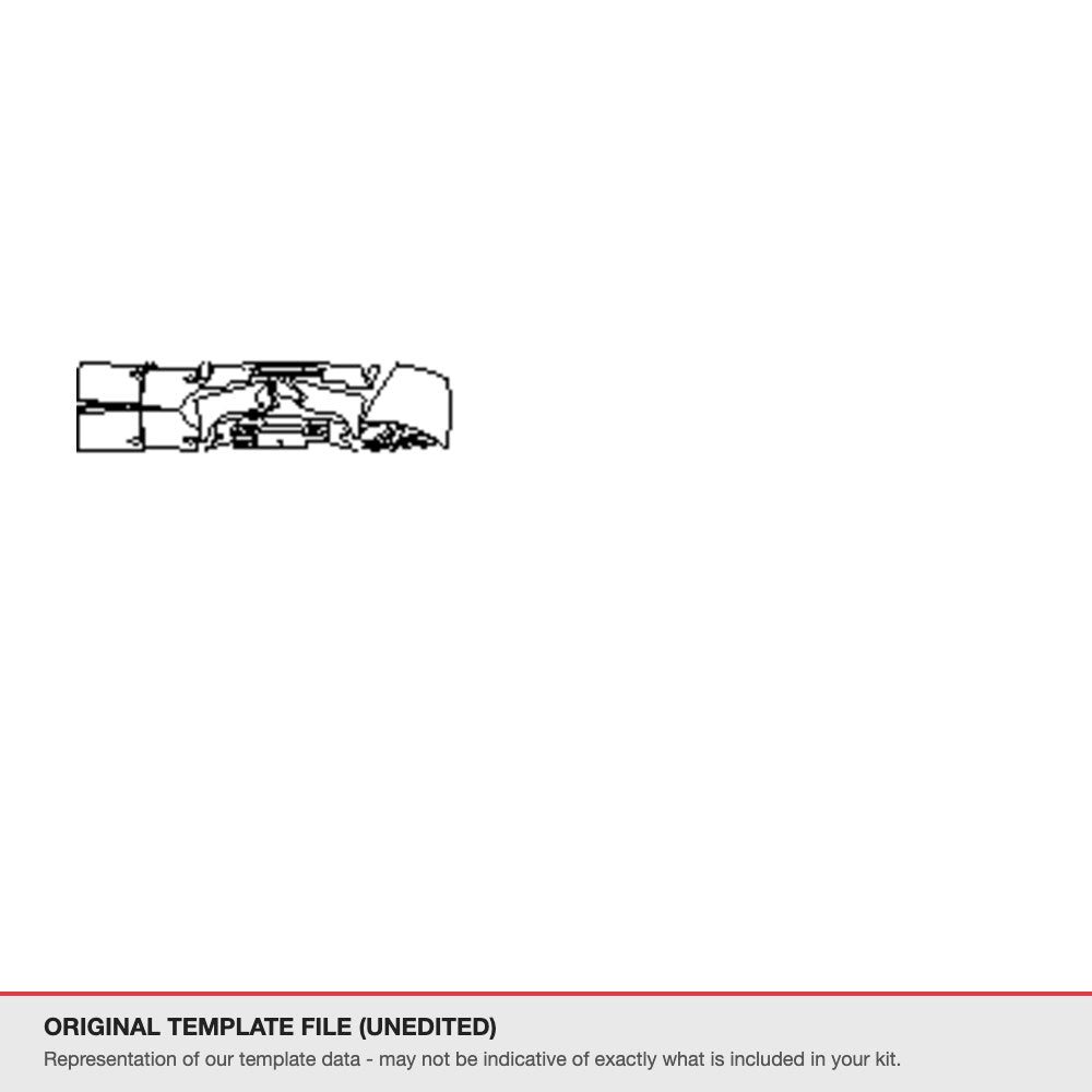 Porsche Cayenne 2008-2012 original template file