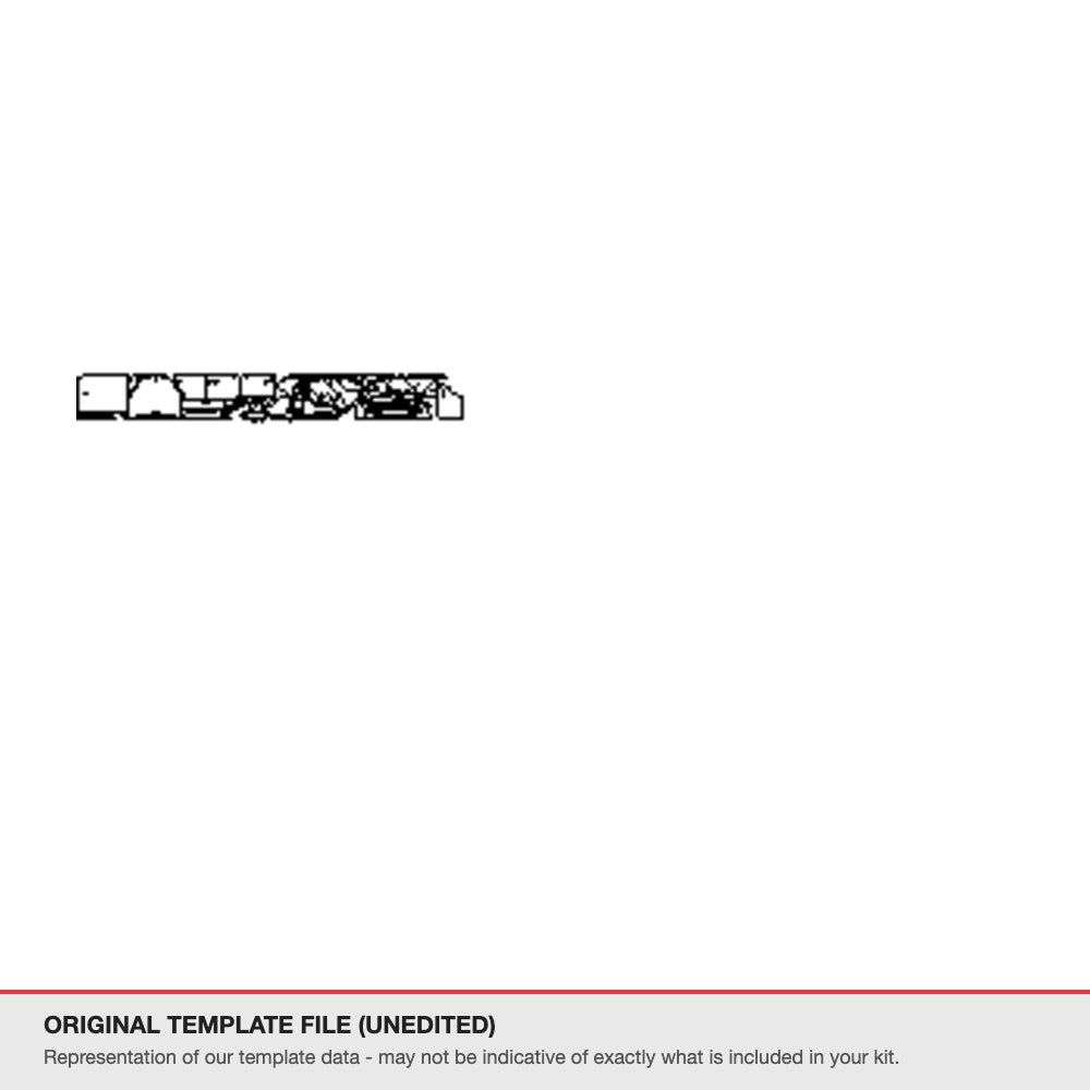 Porsche Cayenne Coupe 2024+ original template file