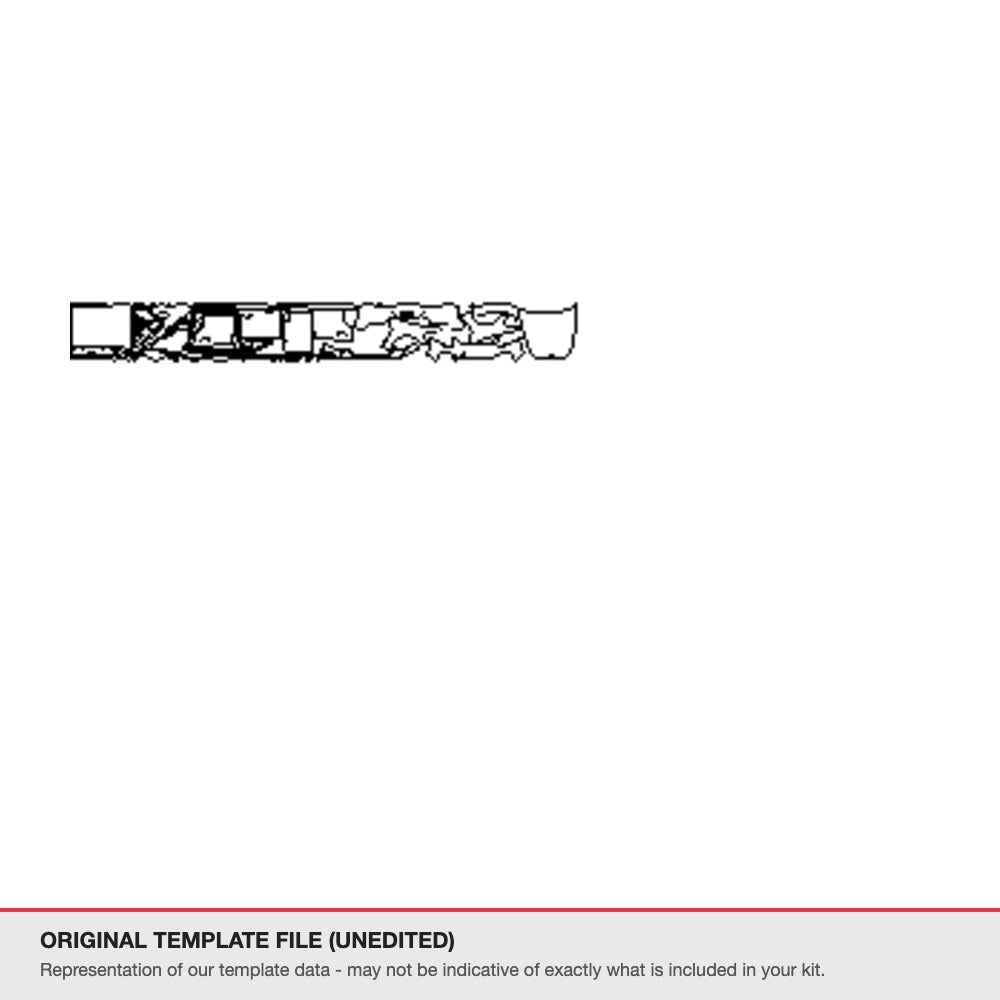 Porsche Panamera 2021-2023 original template file