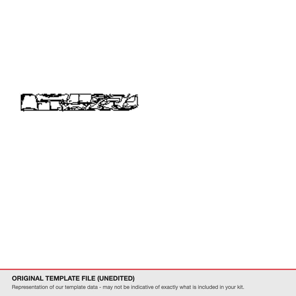 Porsche Panamera 2024+ original template file