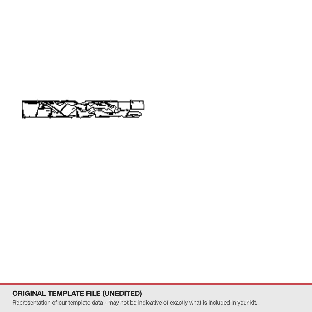 Porsche Panamera Executive 2024+ original template file