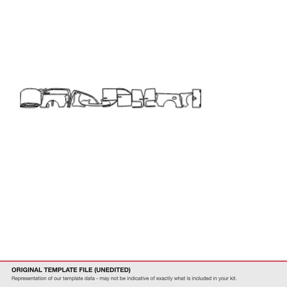GWM Cannon (2021-2024) 2021-2022 original template file (template 2)