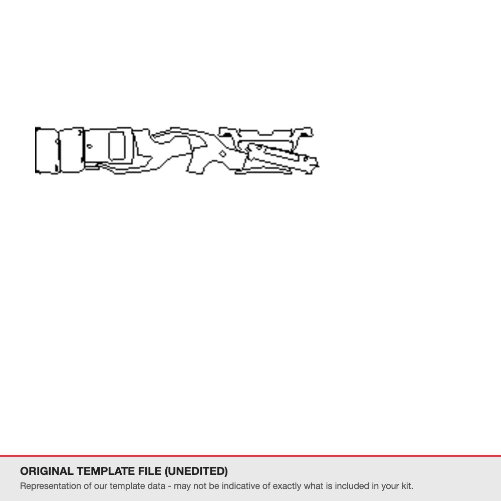 Dodge Challenger 2018 original template file