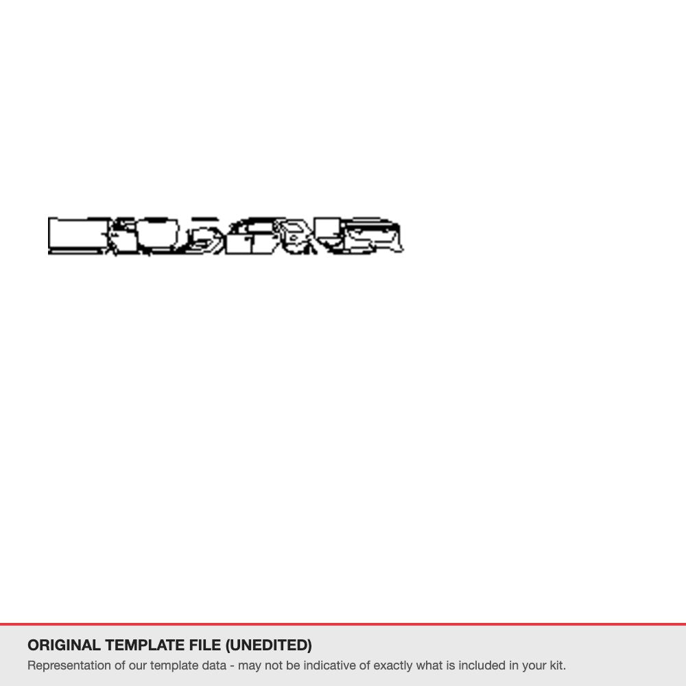 Dodge Durango 2018-2020 original template file