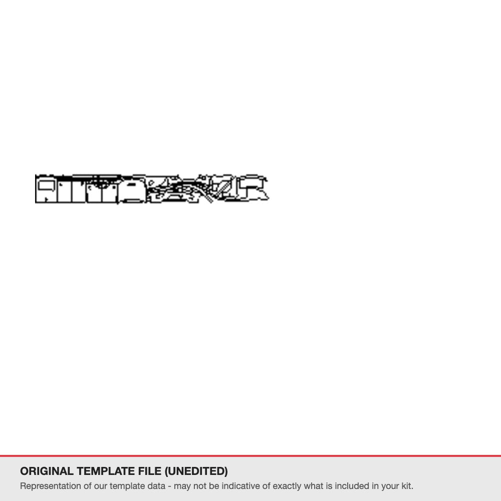 Dodge Charger 2022+ original template file