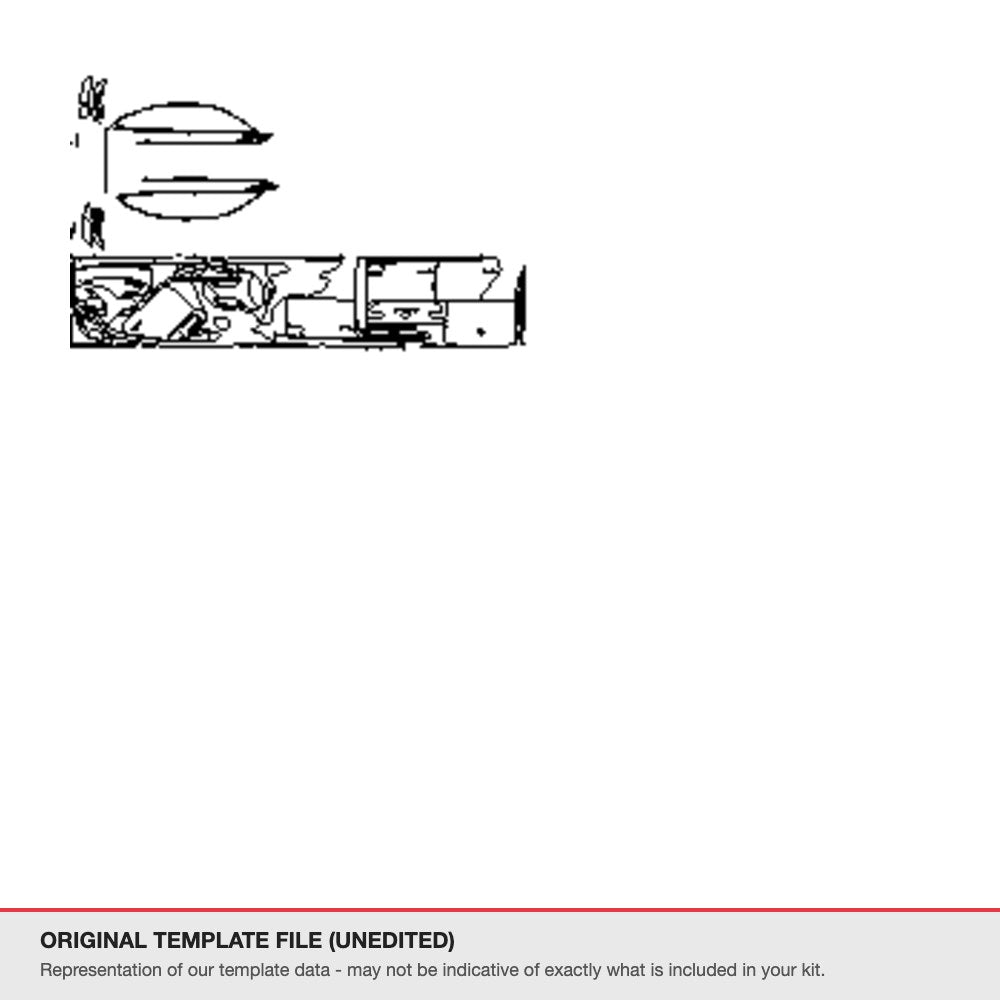 Volkswagen Arteon Sedan 2018-2020 original template file (template 1)