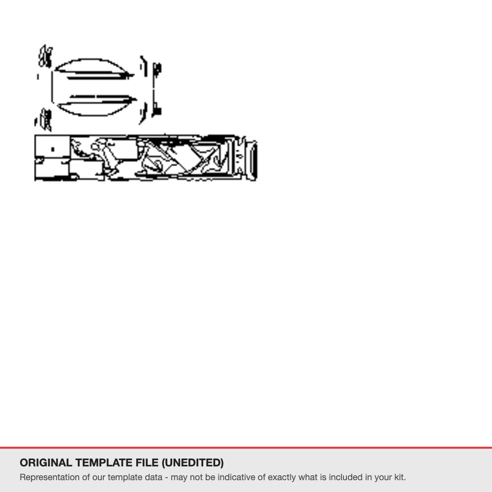 Volkswagen Arteon Sedan 2021+ original template file (template 3)