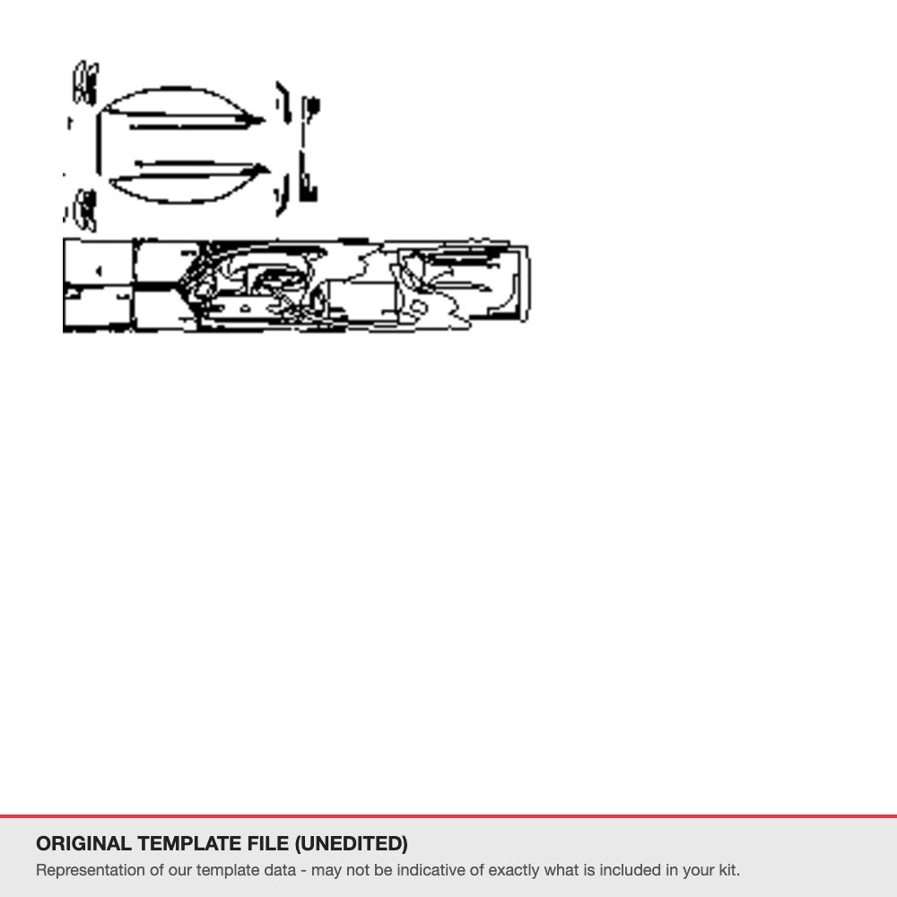 Volkswagen Arteon Sedan 2021+ original template file (template 1)
