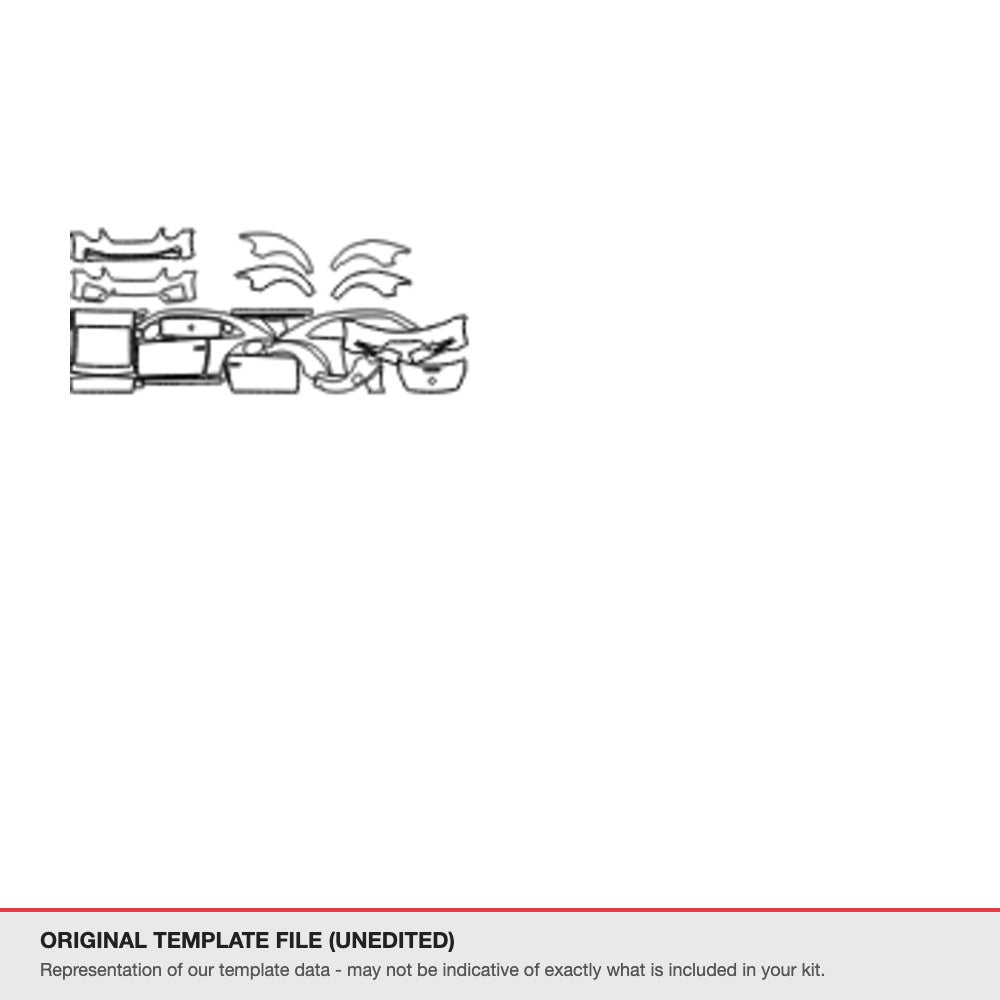 Volkswagen Beetle 2016+ original template file