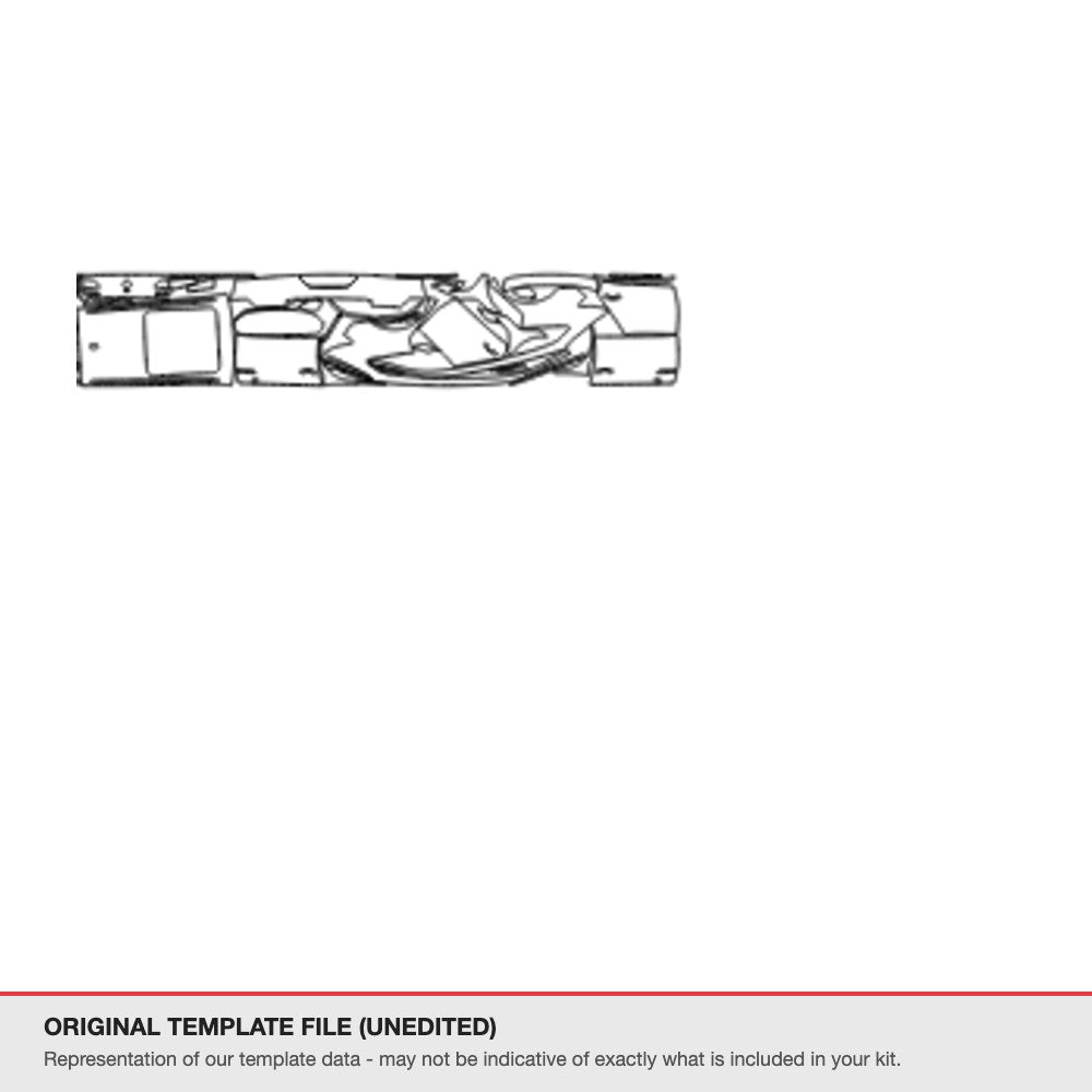 Volkswagen CC 2021+ original template file (template 2)