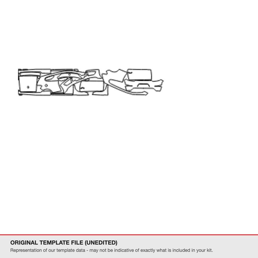 Volkswagen Scirocco R 2011+ original template file