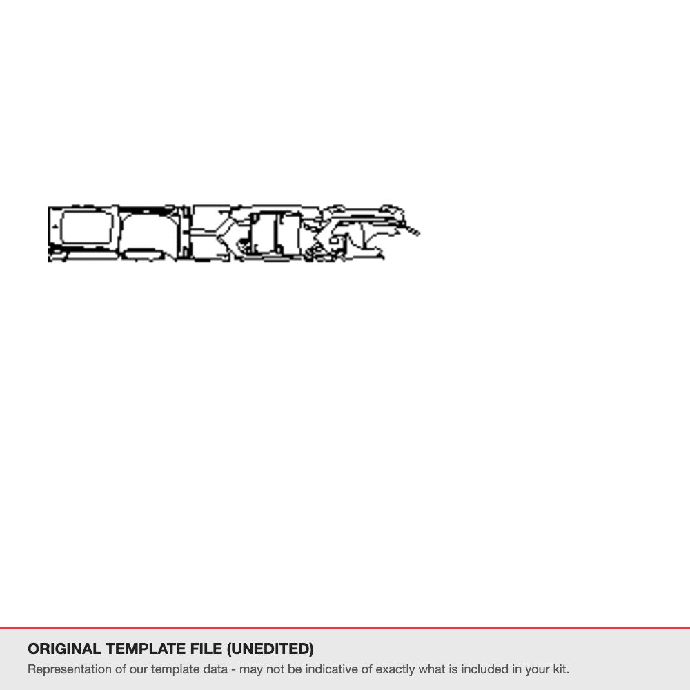 Volkswagen Tiguan 2019 original template file (template 2)