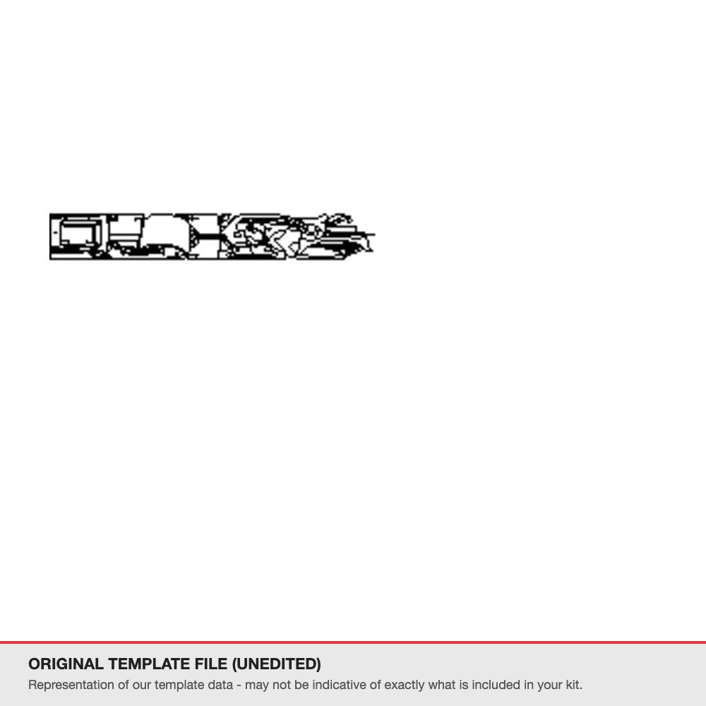 Volkswagen Tiguan 2022-2023 original template file (template 1)