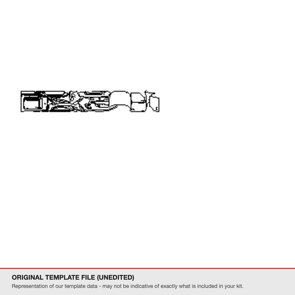 Volkswagen Tiguan 2022-2023 original template file (template 2)