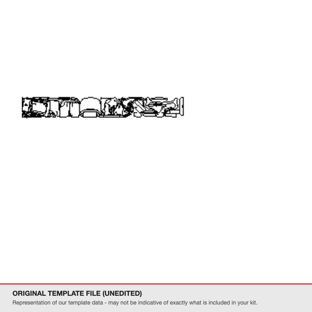 Volkswagen Tiguan 2027+ original template file