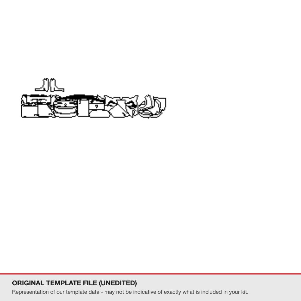 Volkswagen ID.3 2021-2025 original template file