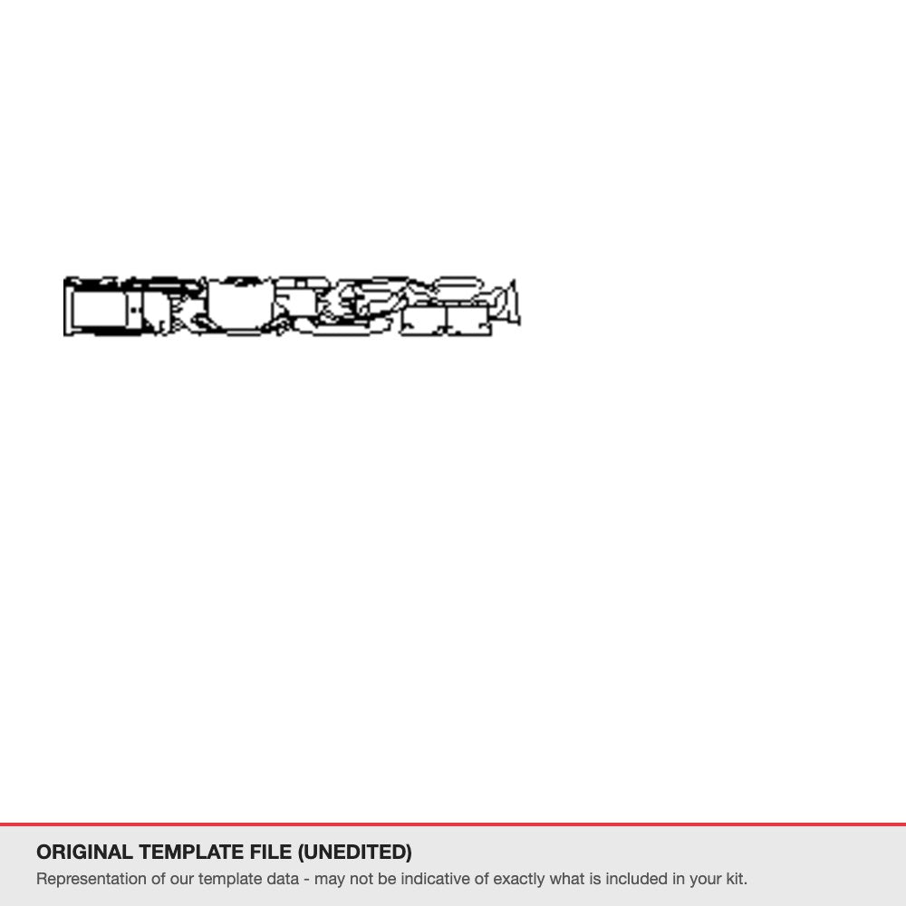 Volkswagen Touareg 2021 original template file (template 2)