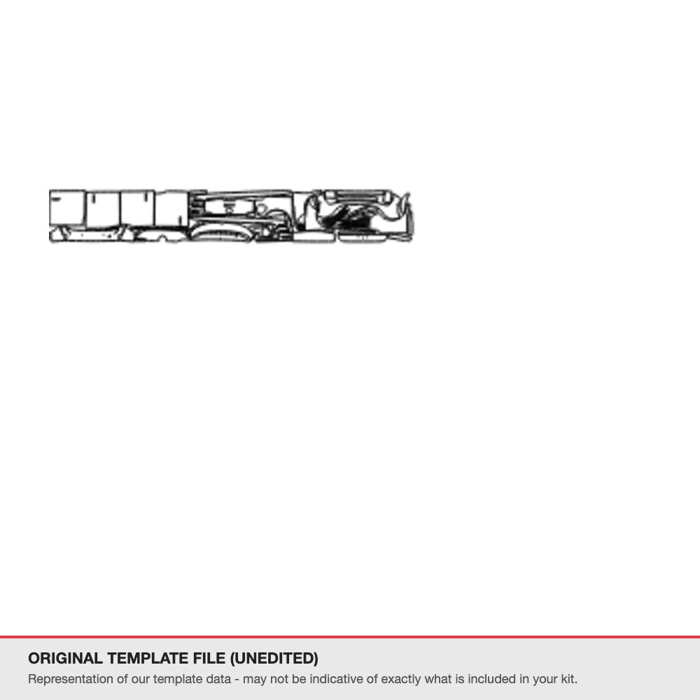 Volkswagen ID Buzz Short Wheel Base 2025+ original template file