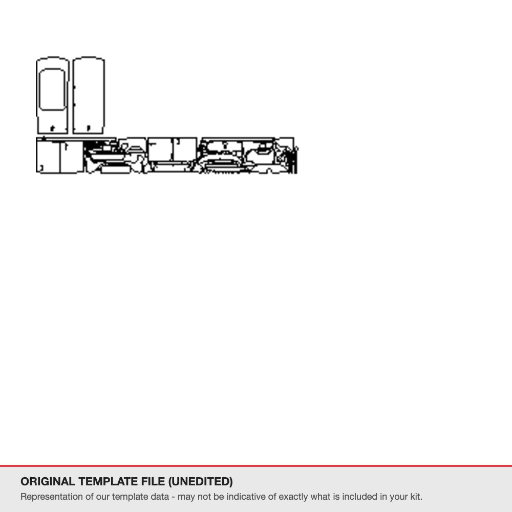 Volkswagen ID Buzz Long Wheel Base 2025+ original template file