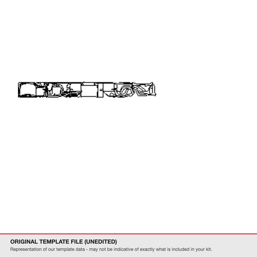 Volkswagen Amarok 2019-2022 original template file