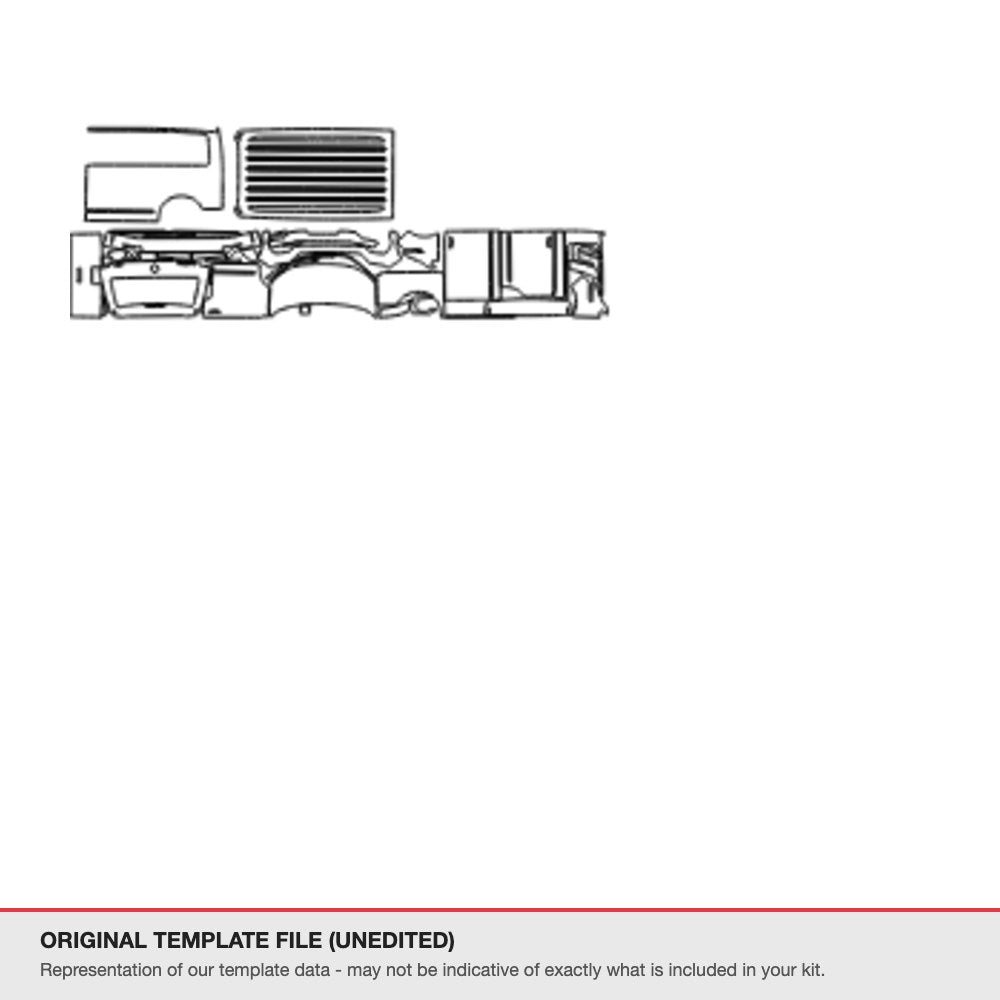 Volkswagen California 2022+ original template file
