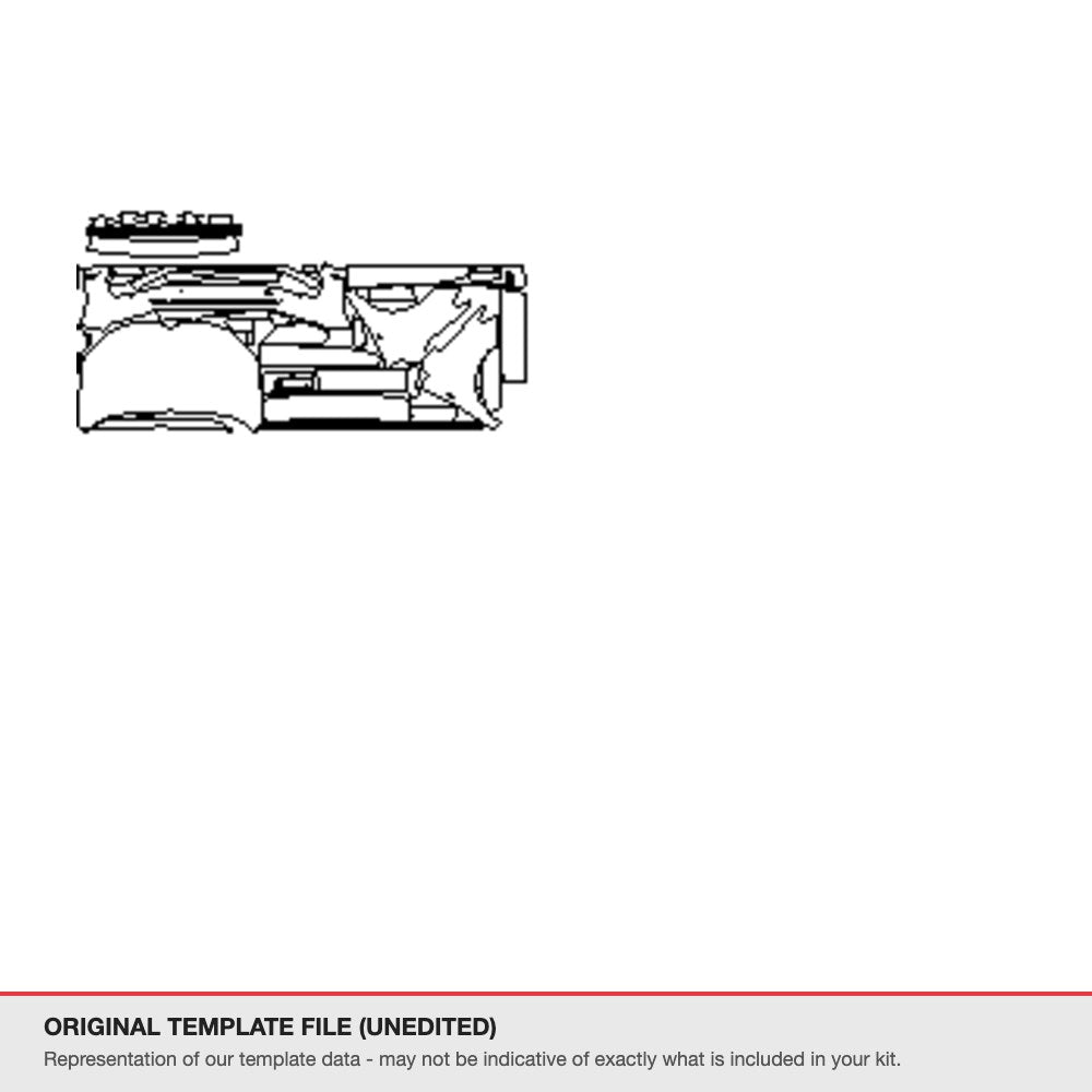 Volkswagen Caddy 2024+ original template file