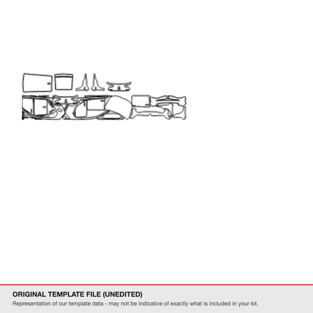 Volkswagen Golf DGS 2021+ original template file