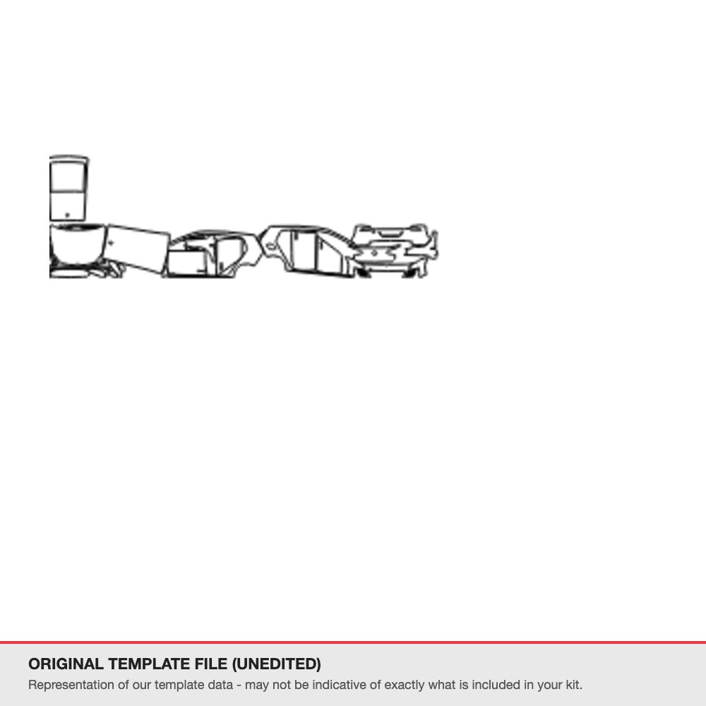 Volkswagen Golf GTI 2015-2017 original template file
