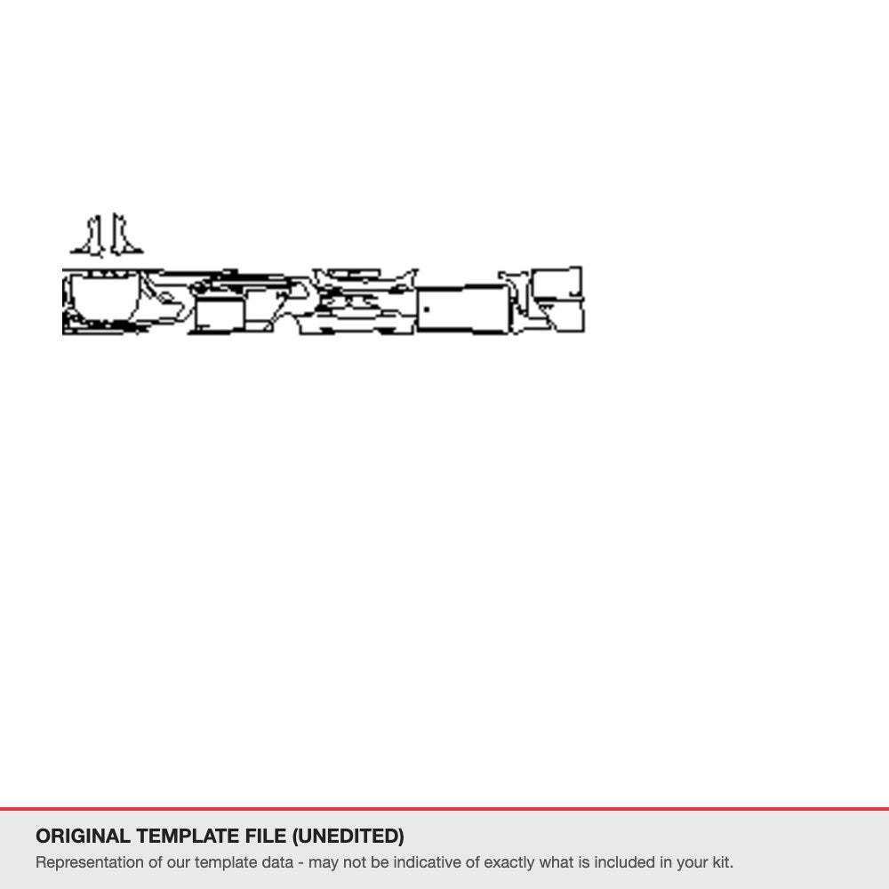 Volkswagen Golf Touring 2015-2019 original template file (template 2)