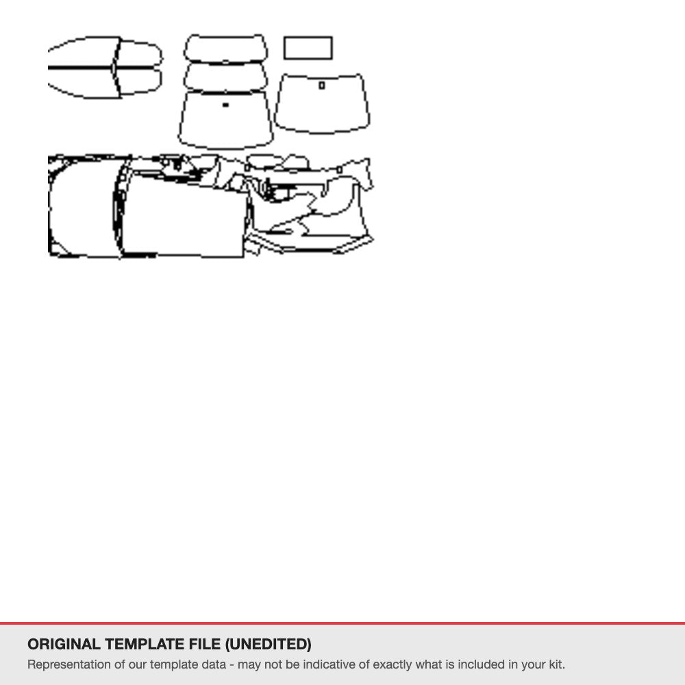 Volkswagen Golf R 2011-2014 original template file