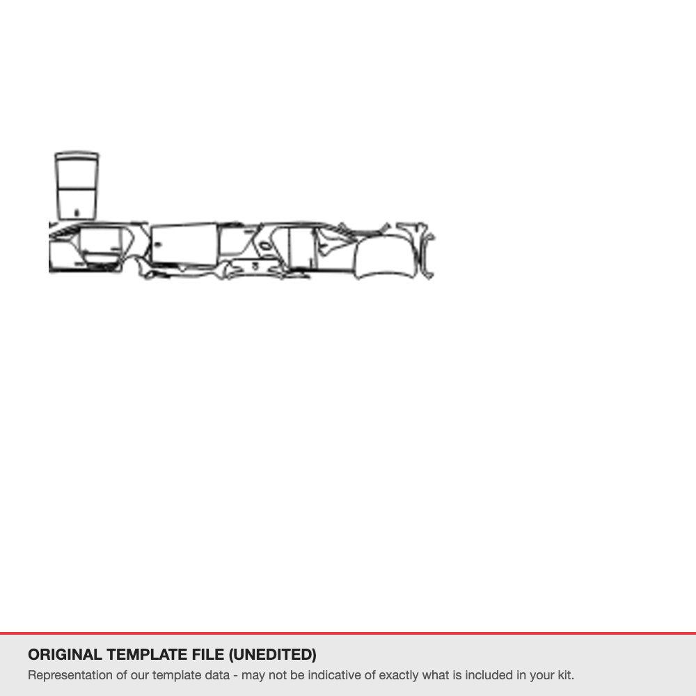 Volkswagen Golf GTI Clubsport 2021-2024 original template file