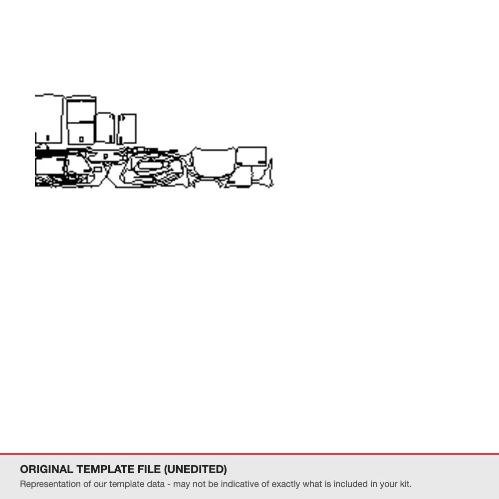 Volkswagen Golf GTI Clubsport 2025+ original template file