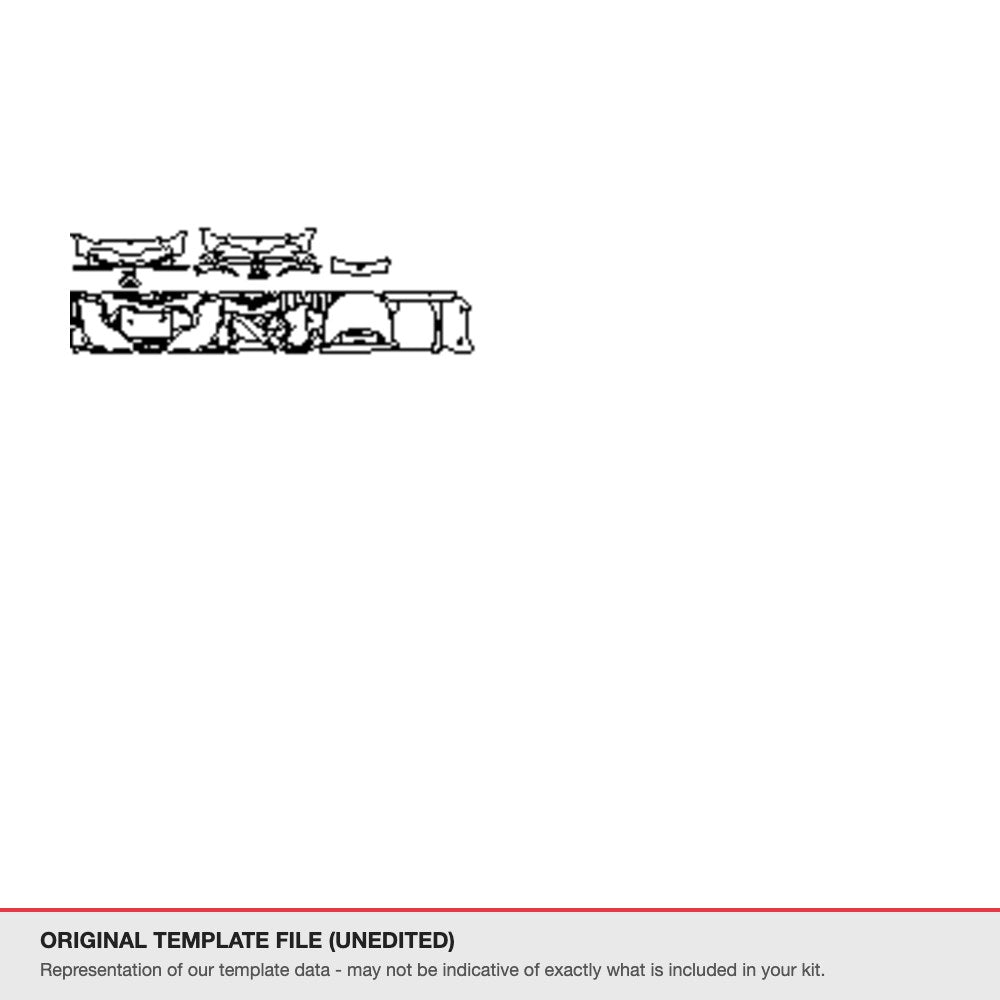 Ferrari 296 2022-2024 original template file (template 1)