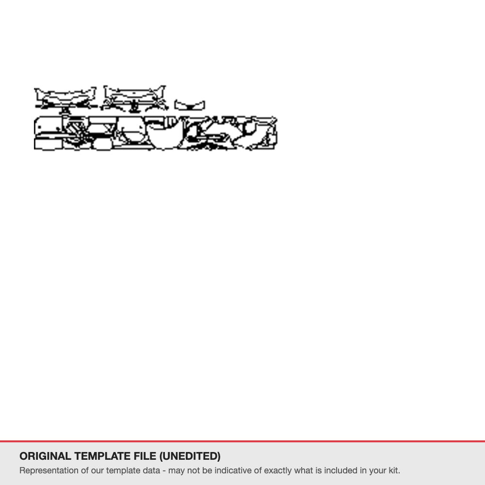Ferrari 296 2022-2024 original template file (template 2)