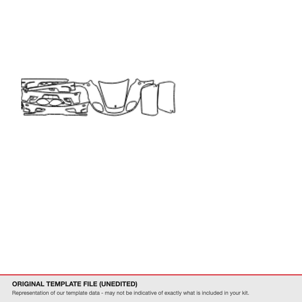 Ferrari 360 Challenge Stradale 2004+ original template file