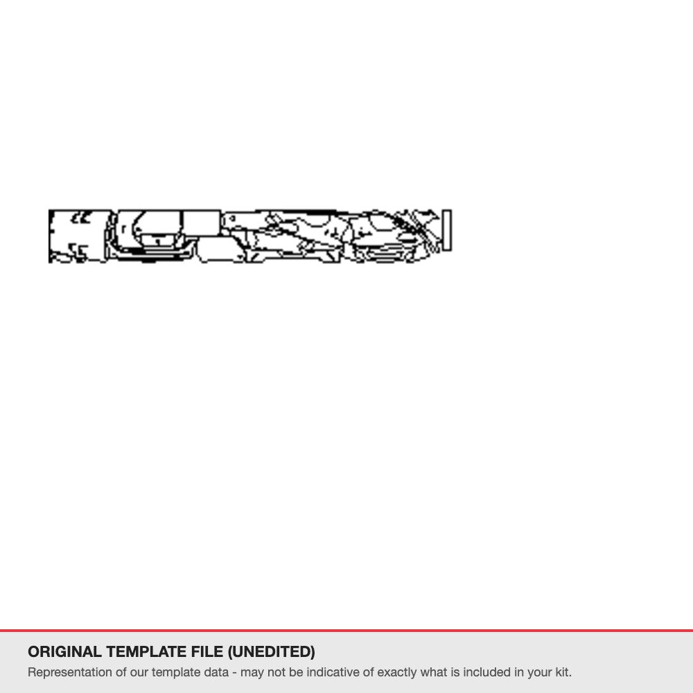 Ferrari 599 GTO 2011+ original template file