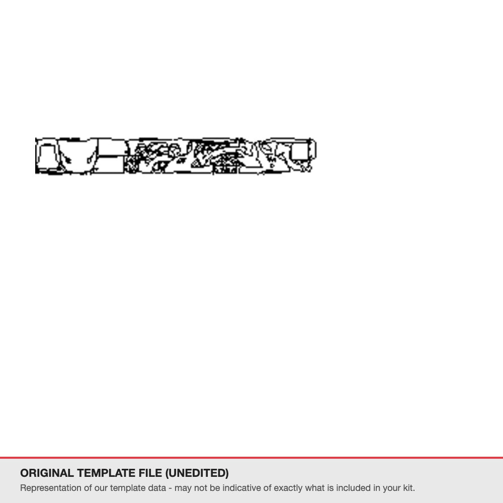Ferrari F12 2016+ original template file (template 2)