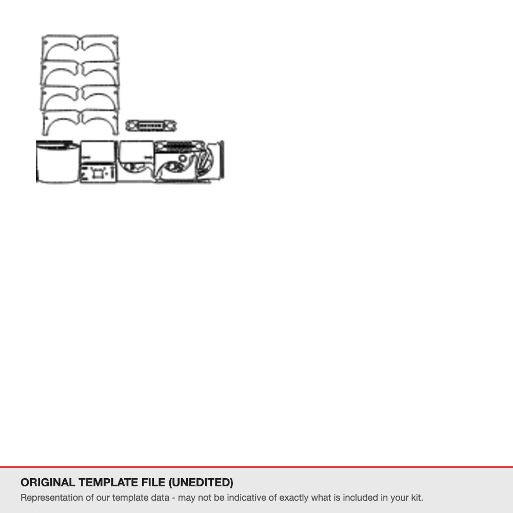 Ford Bronco 2-Door 2022+ original template file