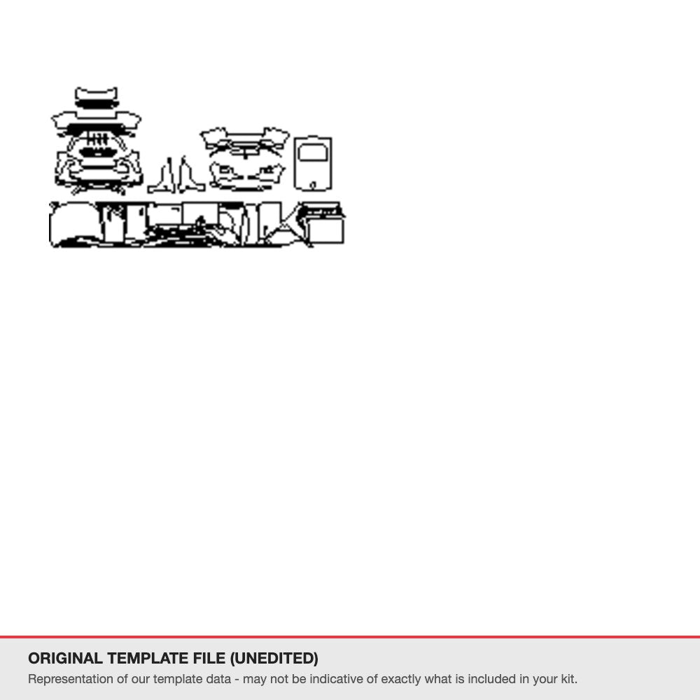 Ford Mondeo 2022+ original template file