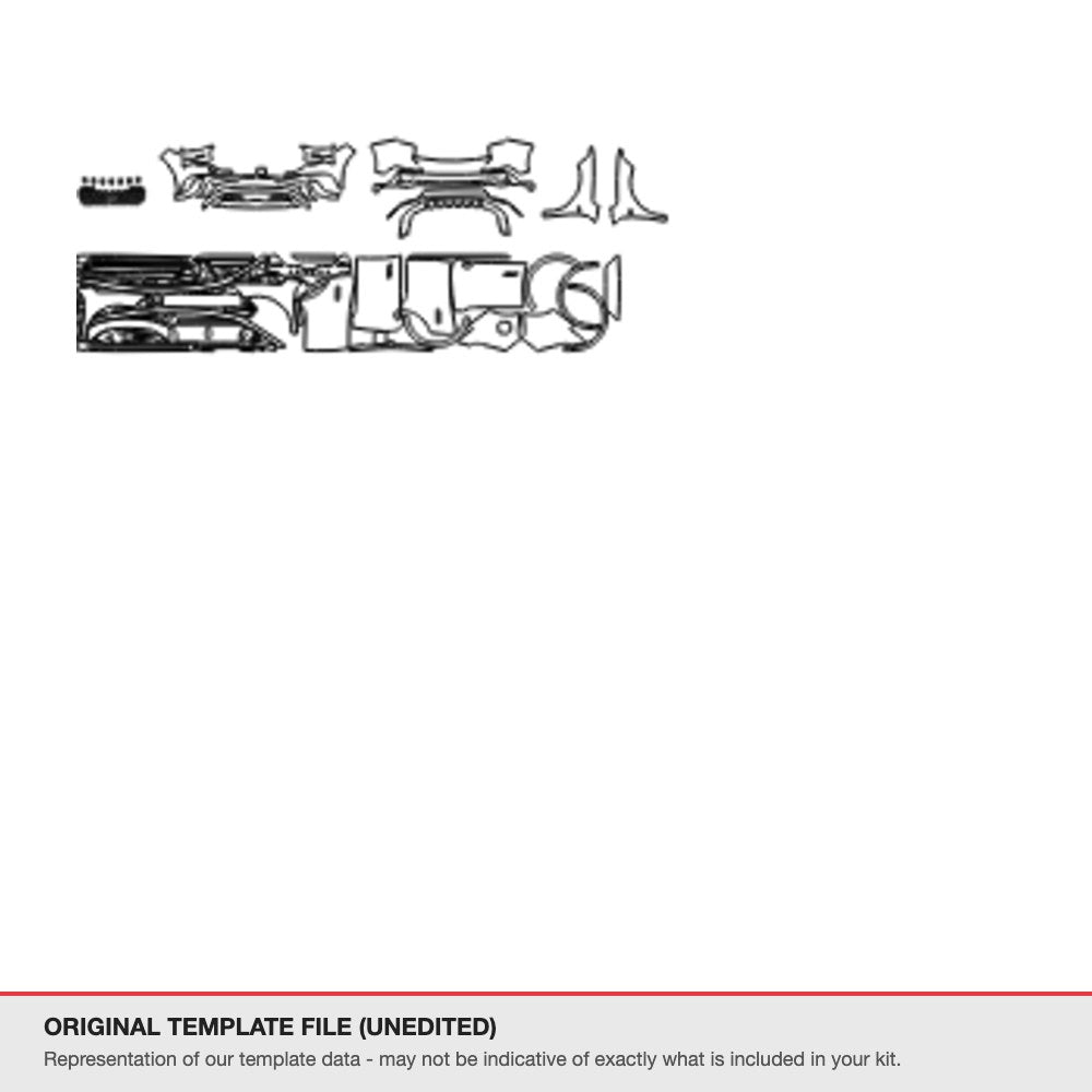 Ford Mondeo EcoBoost E 2025+ original template file (template 1)