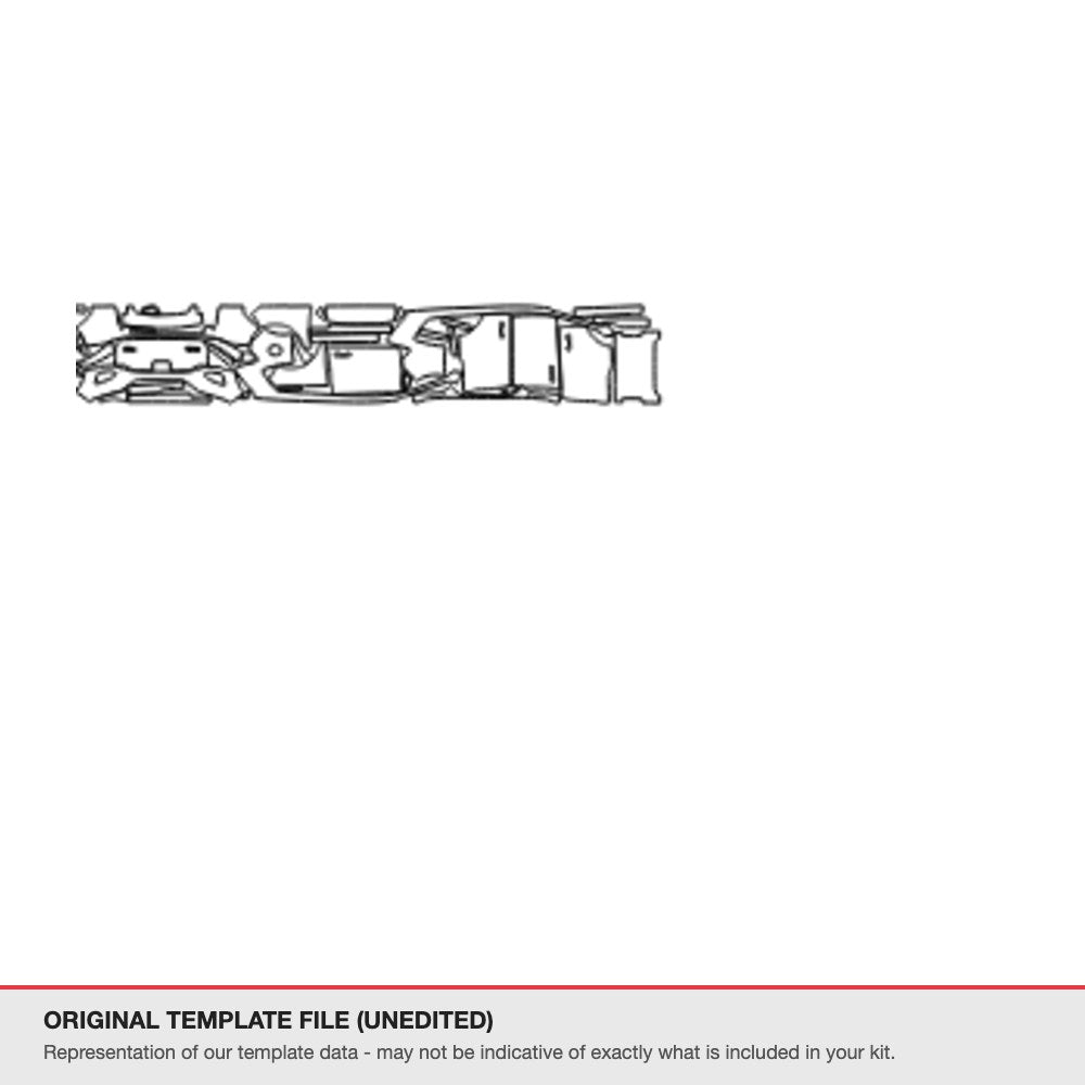 Ford Edge 2017-2018 original template file